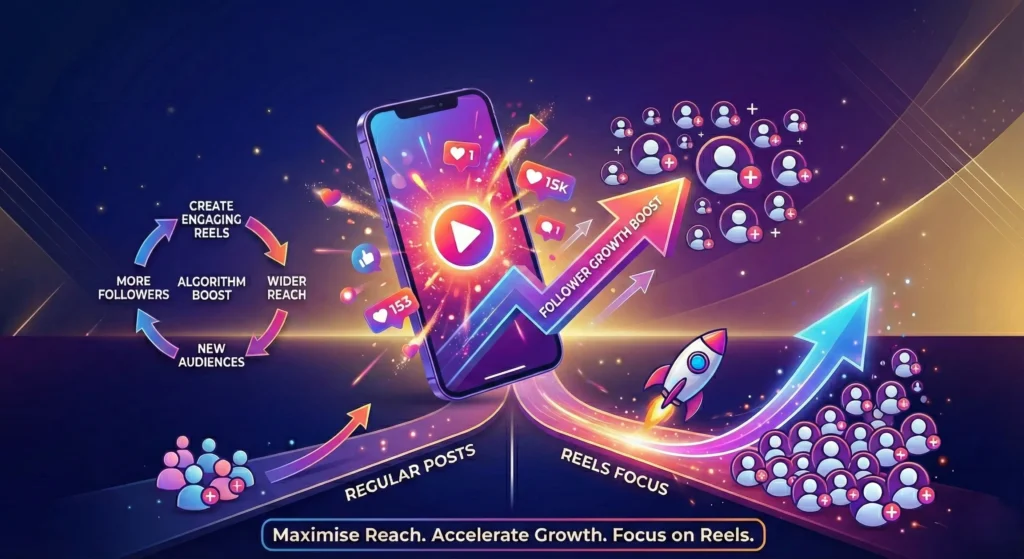 इंस्टाग्राम पर फॉलोअर्स कैसे बढ़ाएं (100% रियल तरीका) 12 Reels पर ज्यादा Focus करे
